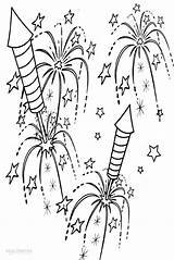 Fireworks Coloring Pages Printable Kids Firework Sheets July Craft Cool2bkids Print Colouring Night Colour Sell Fire Color 4th Template Printables sketch template