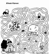 Winnie Pooh Game Maze Labyrinth Labyrinthe Coloring Browser Ok Internet Change Case Will sketch template