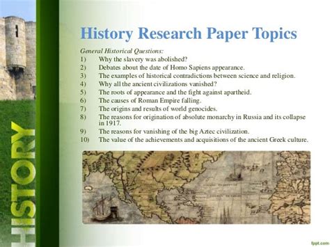 historical research paper history research paper sample