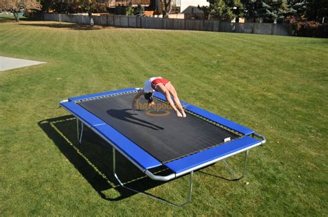 rectangular trampolines trampolinescom