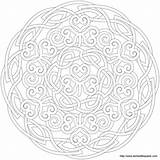 Mandala Coloring Celtic Pages Printable Shamrock Color Mandalas Circle Crafts Pagan Transparent Clipart Donteatthepaste Knot Pattern Combination Knots Popular Use sketch template
