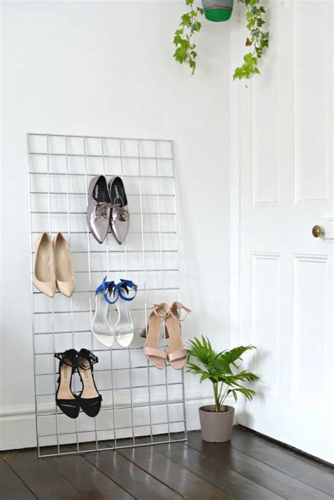 shoe storage ideas   organize shoes   small space