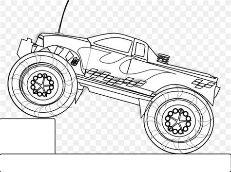 rc truck coloring pages big rig truck coloring pages   wheeler