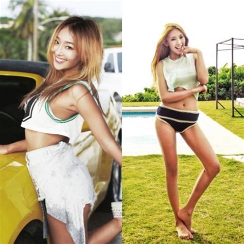 Sistar Members Bora And Hyolyns Saipan Pictures