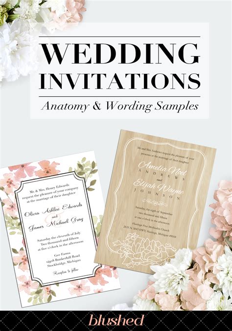 katrina wedding etiquette invitation wording