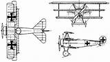 Fokker Triplane Dr1 Blueprints Aircraft Blueprint Richthofen Aerofred Aviation Blueprintbox Wwi Aircrafts sketch template