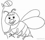 Bee Coloring Bumble Pages Printable Kids Bees Sheets Drawing Cool2bkids Getdrawings Drawings sketch template