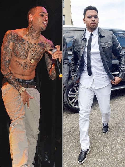 Chris Brown On Weight Gain Singer Embarrassed Of Extra