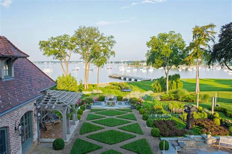garden waterfront view dream house decor eclectic architect