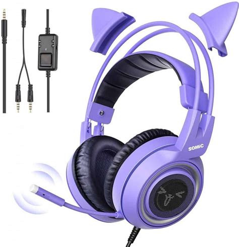 cat ear headphones  gamer girls  gpcd
