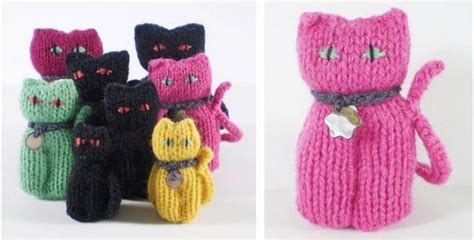 Adorably Lucky Knitted Cats [free Knitting Pattern]