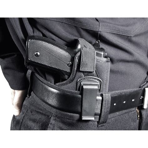utg tactical concealed belt pistol holster polyester comfort padded
