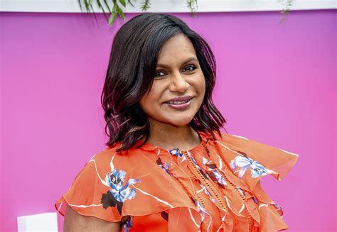 mindy kaling talked about her pregnancy publicly for the first time