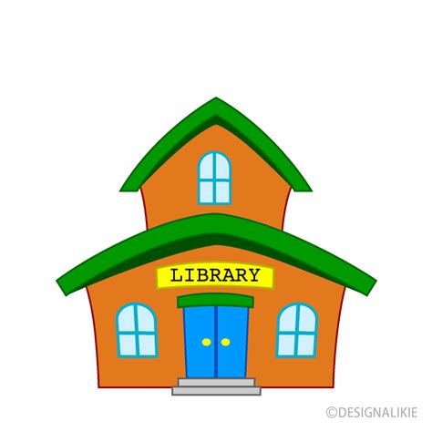 bibliothek clipart house
