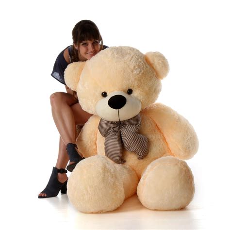 buy giant teddy  foot life size teddy bear huge stuffed animal toy