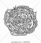 Tumbleweed Clip Vector Template Illustrations Coloring Pages Similar sketch template