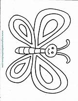 Butterfly Tsgos Colouring sketch template