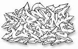 Graffiti Alphabet Wildstyle Style Crazy Letters Wild Coloring Pages 3d Styles Street Lettering Sketches Letter Life Drawing Alphabets Choose Board sketch template