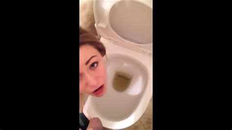 hot girl drinking pee from cock in the toilet eporner