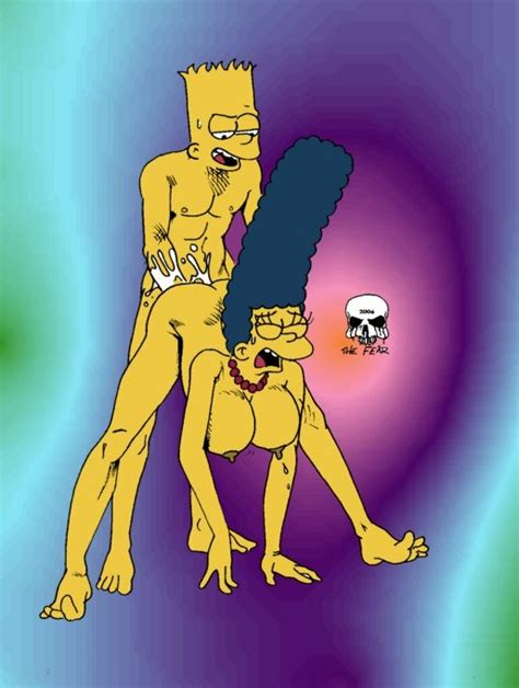Rule 34 Bart Simpson Breasts Color Cum Female Front View Human Incest