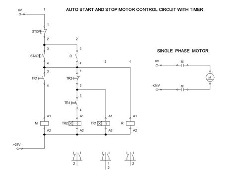 motor starter wiring diagram start stop  faceitsaloncom