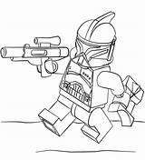 Klonkrieger Trooper Clone sketch template