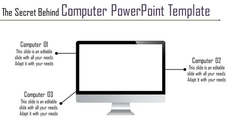 computer powerpoint template  designs
