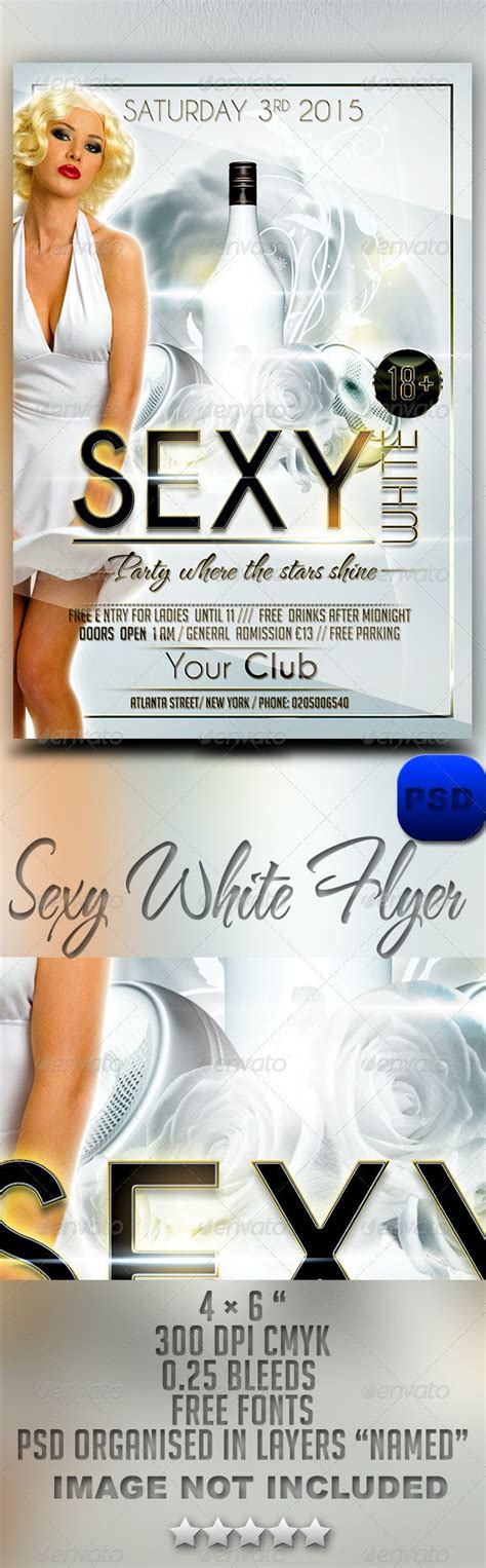 Sexy White Flyer Template By Stormclub Graphicriver
