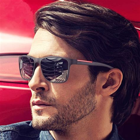 2019 New High Quality Brand Designer Square Sunglasses Men Retro