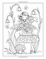 Coloring Pages Adult Fairy Whimsical Colouring House Printable Kolorowanki Stamps Digi Sheets Books Värityskuvat Book Template Stemple Rysować Bricolage sketch template