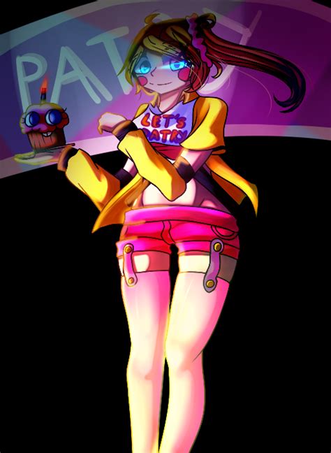 Fnaf Toy Chica Human By Pailleonyang On Deviantart