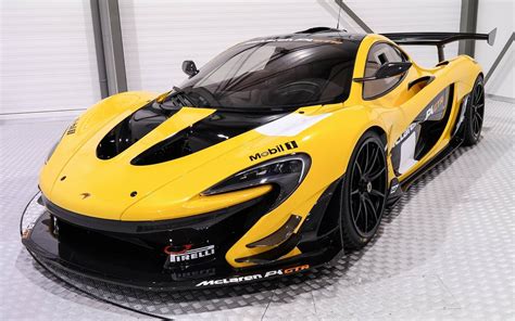 Mclaren P1 Gtr In Pristine Black And Yellow Will Cost You
