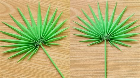 paper palm leaf    palm leaf diy leaf cutting paper