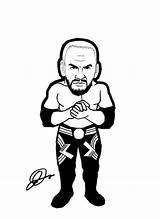 Coloring Pages Wwe Rey Mysterio Wrestlers Dx Drawing Mask Wrestling Kane Printable Misterio Clipartmag Princess Popular Coloringhome Books sketch template