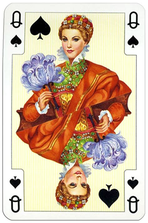 pin on queen of spades