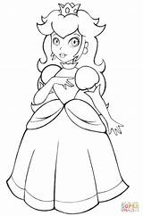Peach Princess Coloring Pages Mario Beautiful Printable Girls Color Paper Coloringhome Book Drawing Dot Luigi Supercoloring Girl Recommended Popular Cartoon sketch template