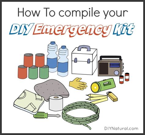 diy emergency kit   home