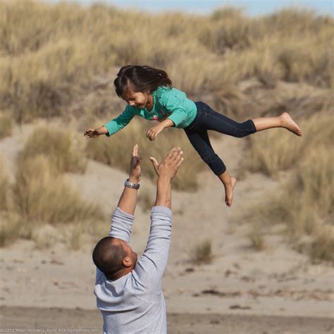 love and trust father tosses his confident daughter into… flickr