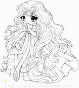 Coloring Pages Japanese Anime Girl Concept Beautiful Divyajanani sketch template