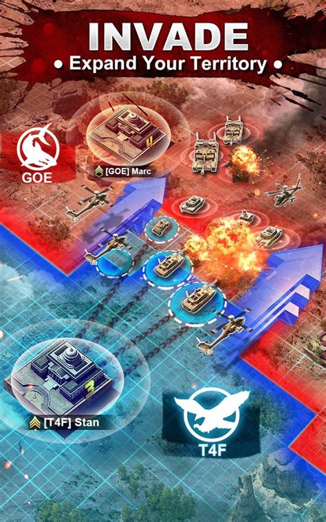 invasion  war game apk  android apps