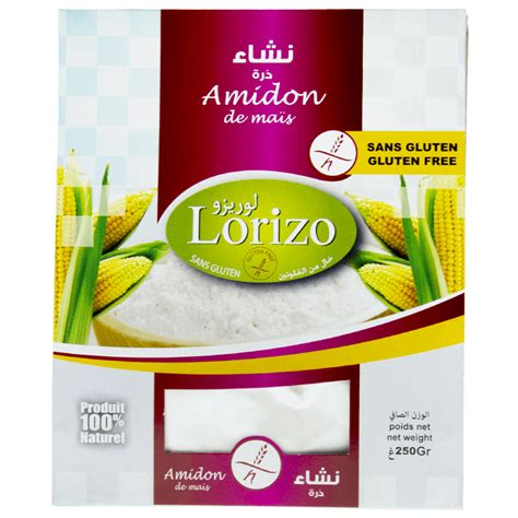 amidon de mais sans gluten lorizo green bee