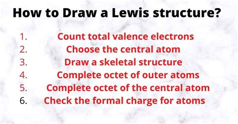 draw  lewis structure easy  quick method
