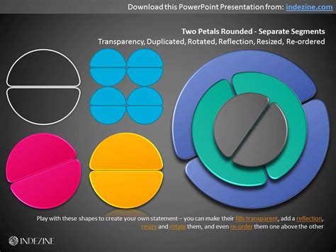 petals circle  powerpoint youtube