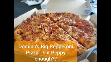 dominos ultimate pepperoni youtube