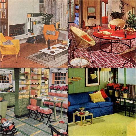 1950s Home Decor 1950s Homes 1950s Living Room