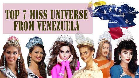 Top 7 Miss Universe From Venezuela Youtube