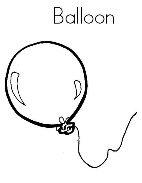 balloon coloring page  kids coloring sky