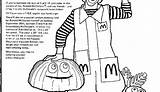 Coloring Mcdonalds Logo Template Pages sketch template