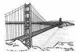Bridge Gate Golden Drawing San Francisco Calvin Durham Sketch Drawings Large 13th Uploaded August Which sketch template