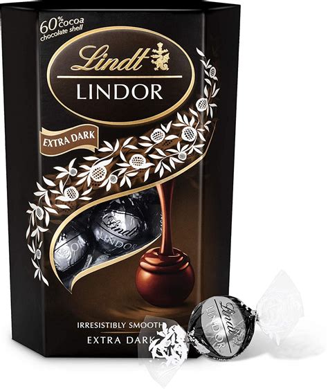 lindt lindor chocolate truffles box approximate  balls  etsy